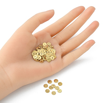 Brass Spacer Beads KK-YW0001-46-1