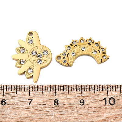 Valentine's Day 304 Stainless Steel Pendants LS-STAS-H235-05G-1