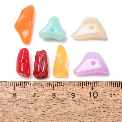 Two-Tone Imitation Gemstone Acrylic Beads AC-CBA7B05-37-1