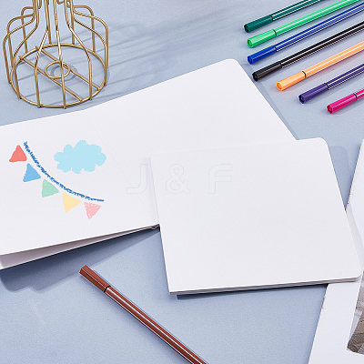 Square Paper Drawing Board for Beginners Artists AJEW-WH0651-14D-1