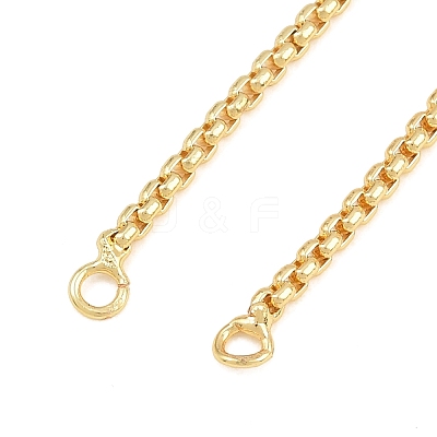 Brass Box Chain Bracelet Making KK-CBADBBF-01G-1