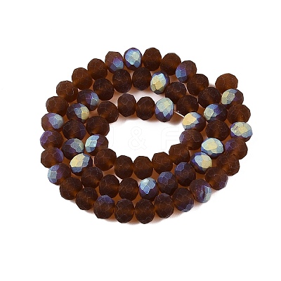 Transparent Glass Beads Strands LS-EGLA-A044-T8mm-MB02-1