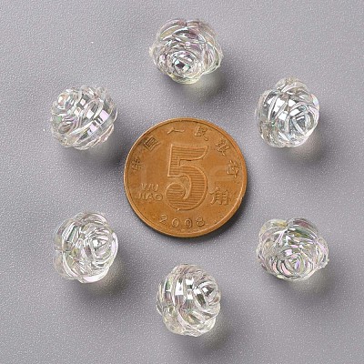 Transparent Acrylic Beads TACR-S154-33C-205-1
