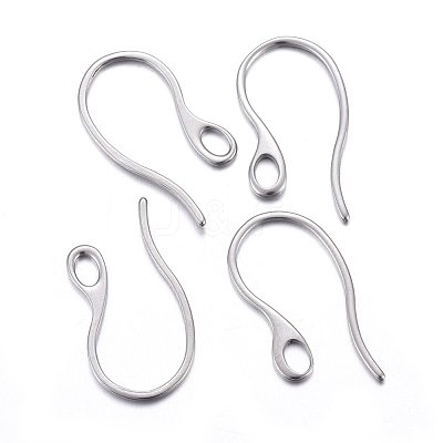 Tarnish Resistant 304 Stainless Steel Earring Hooks STAS-O110-19P-1