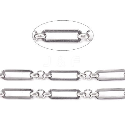 Tarnish Resistant 304 Stainless Steel Figaro Chains CHS-L022-04P-1