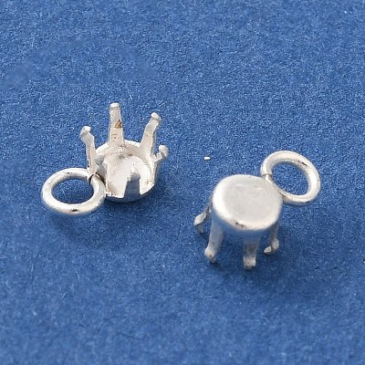 Ion Plating(IP) 304 Stainless Steel Charms Rhinestone Claw Settings LS-X-STAS-U025-02A-S-1