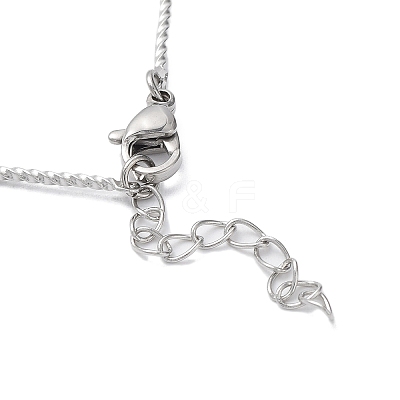 Non-Tarnish 304 Stainless Steel Twist Bar Link Chain Bracelet BJEW-K226-04P-1