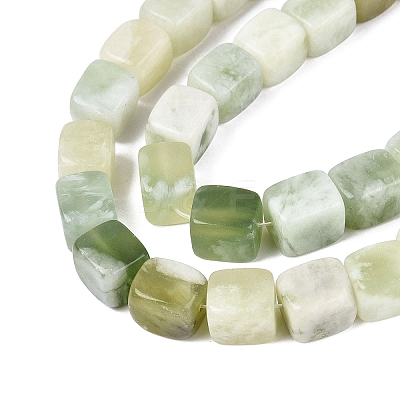 Natural Xiuyan Jade Beads Strands G-Q616-03A-1
