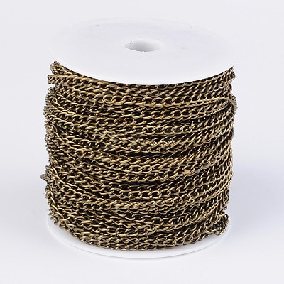 Iron Twisted Chains Curb Chains CHS007Y-AB-1