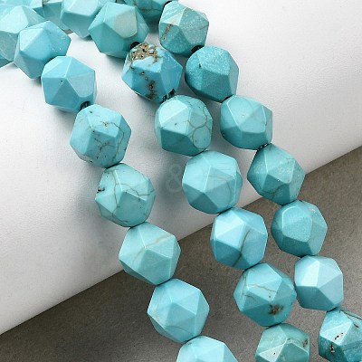 Natural Magnesite Beads Strands G-P598-B01-02-1