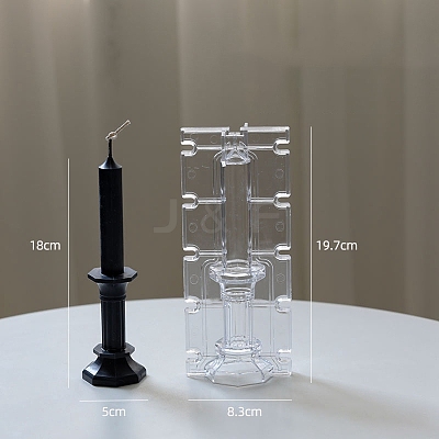 Pagoda Acrylic Candle Molds PW-WG59015-01-1