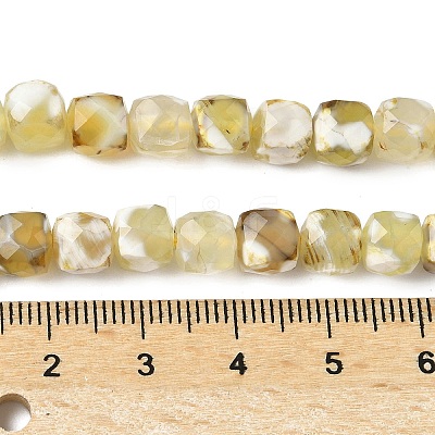 Natural Fire Crackle Agate Beads Strands G-H078-C49-6mm-05-1