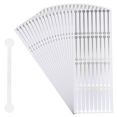 PVC Self-adhesive Stickers STIC-WH0003-60E-1