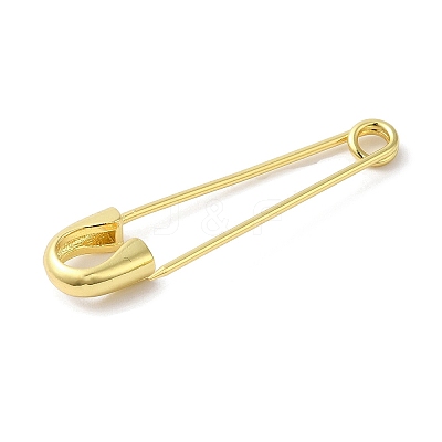 Rack Plating Brass Brooch Pin JEWB-F020-02G-1