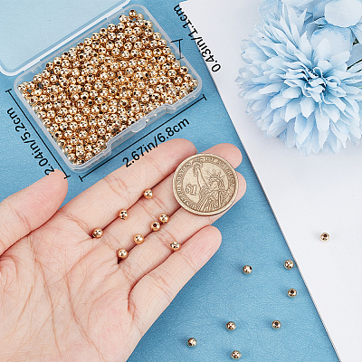 400Pcs 304 Stainless Steel Beads STAS-BBC0002-92-1