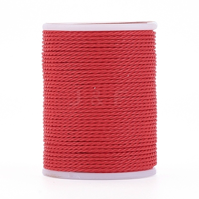 Round Waxed Polyester Cord YC-G006-01-1.0mm-15-1