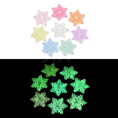 Luminous Transparent Acrylic Beads LACR-U001-08-1