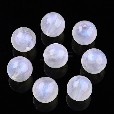 Transparent Acrylic Beads OACR-N008-108D-01-1
