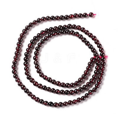 Natural Garnet Beads Strands X-G-F717-14-1