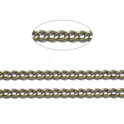 Brass Twisted Chains CHC-S108-AB-NF-1