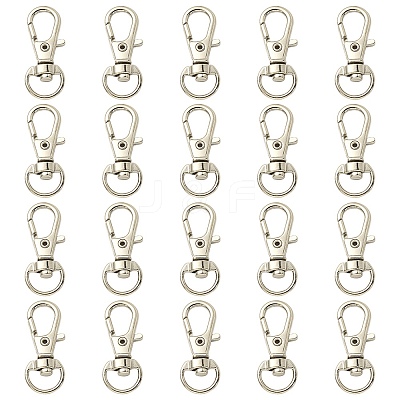 20Pcs Alloy Swivel Lobster Claw Clasps FIND-YW0001-55C-1