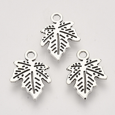 Autumn Theme Tibetan Style Alloy Pendants LS-TIBEP-T009-16AS-RS-1