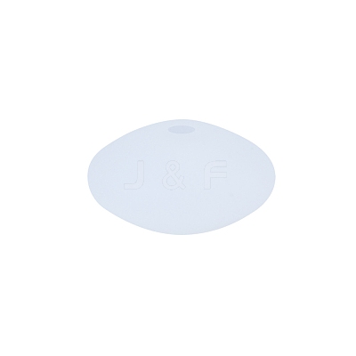 Flat Round Food Grade Silicone Beads PW-WG87984-13-1