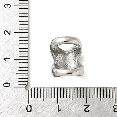 304 Stainless Steel Slide Charms STAS-Z147-08P-05-1