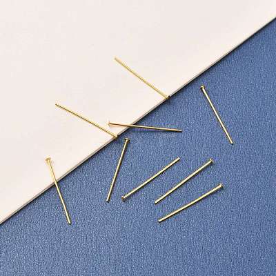 Brass Flat Head Pins KK-F824-114C-G-1