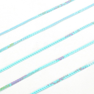Lt.Blue With AB Color Paillette/Sequins Roll X-BS17Y-1