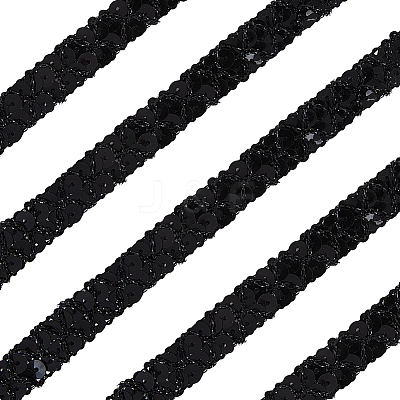 Plastic & Polyester Paillette Beads OCOR-WH20016-04G-1