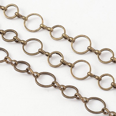 Brass Handmade Chains CHR024-CK142-AB-NF-1