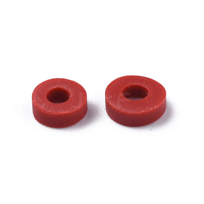 Handmade Polymer Clay Beads CLAY-Q251-8.0mm-102-1