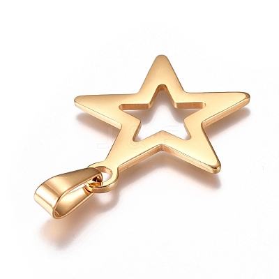 304 Stainless Steel Pendants STAS-I135-23G-1