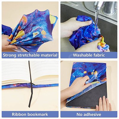 Polyester Book Covers OFST-WH0009-044-1