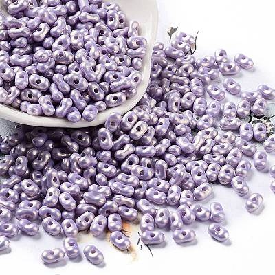 Spray Painted Opaque Acrylic Beads MACR-K359-12C-1