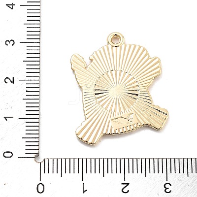 Christmas Theme Alloy Enamel Pendants ENAM-D060-04H-1