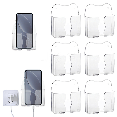 PET Plastic Mobile Phone Holders AJEW-WH0481-94-1