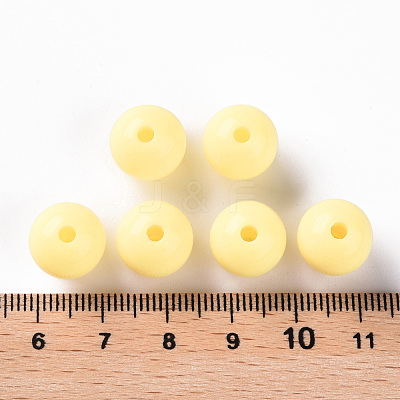 Opaque Acrylic Beads MACR-S370-C12mm-A10-1