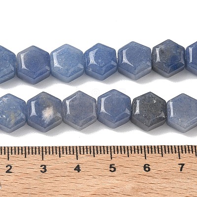 Natural Blue Aventurine(Dyed & Heated) Beads Strands G-G463-A03-10x11mm-1
