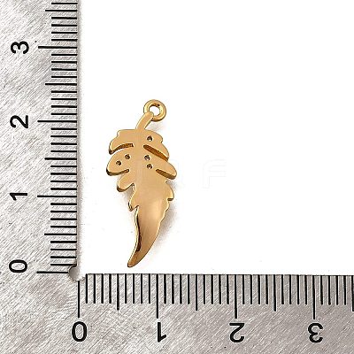 Brass Micro Pave Cubic Zirconia Pendants KK-B152-13A-G-1