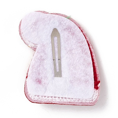 Christmas Hat Cloth Snap Hair Clips PHAR-G003-09-1