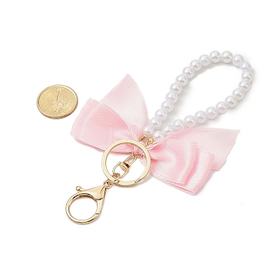 Imitated Pearl Acrylic Keychain KEYC-JKC01006-1