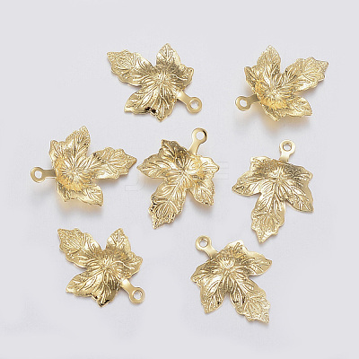 Autumn Theme 304 Stainless Steel Charms X-STAS-F160-39G-1
