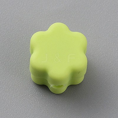 Flower Silicone Focal Beads SIL-TAC0008-10H-1