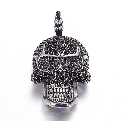 316 Surgical Stainless Steel Big Pendants STAS-P056-04AS-1