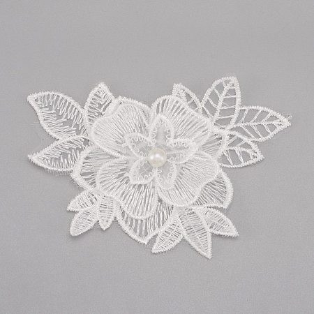 Milk Fiber Lace Embroidery Costume Accessories DIY-WH0019-55-1