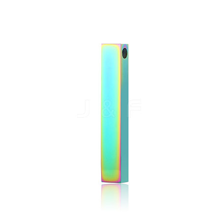 Ion Plating(IP) 304 Stainless Steel Pendants STAS-I311-01A-RC-1