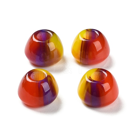 Resin European Large Hole Beads X-RESI-U009-03A-03-1