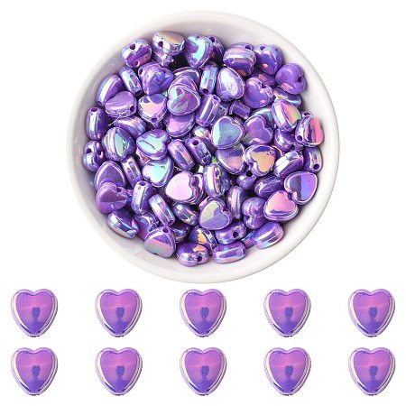 200Pcs ABS Plastic Beads KY-FS0001-43A-1